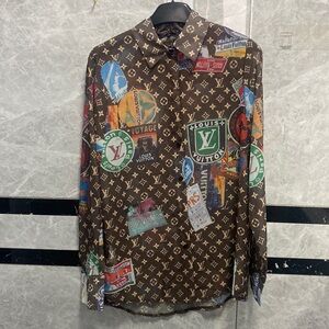 Louis Vuitton Airplane Mode Elysee Print Shirt